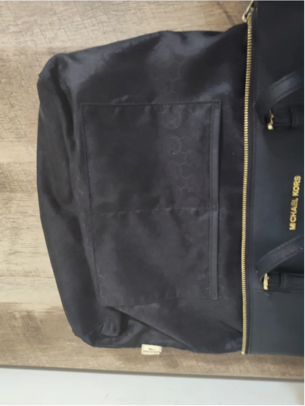 Women's Michael Kors Black Tote Bag One Size